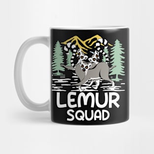 Lemur Squad Mug